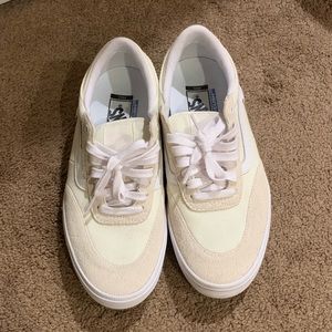 cream vans NEVER WORN